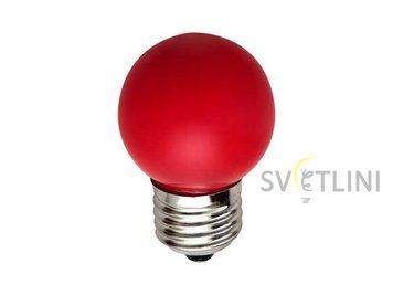 Лампа E-27 BULB Red (1 Вт) 17022 17022 фото