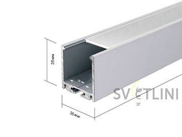 Профиль для светодиодных лент PL053 03493 фото