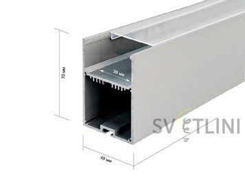 Профиль для светодиодных лент PL054 03494 фото