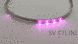 Світлодіодна стрічка 220В рожева SMD 2835-48 Standart 01173 01173 фото 1