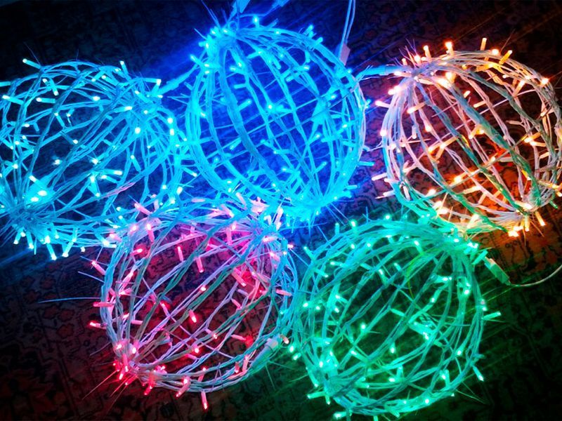 Новогодний led декор Шар &oslash;80 см цветной Esviti 22020 22020 фото