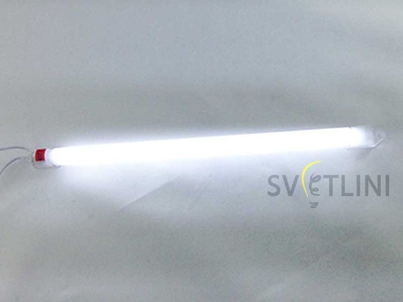 Светодиодная линейка 220В 100 см матовая SVT 5630 CW 07004 07004 фото